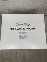 Snow Village Department 56 " Santa Comes To Town