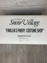 Snow Village Department 56 "'Finklea's Finery: Costume Shop"