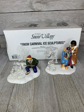 Snow Village Department 56 " Snow Carnival Ice Sculptures" NIB