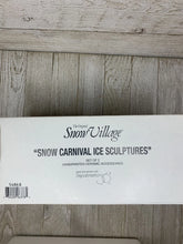 Snow Village Department 56 " Snow Carnival Ice Sculptures" NIB