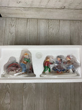 Snow Village Department 56 "At The Barn Dance, It's Allemande Left"