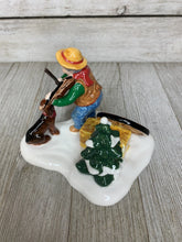 Snow Village Department 56 "At The Barn Dance, It's Allemande Left"