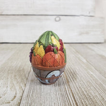 Jim Shore Little Miniature Harvest Basket Egg