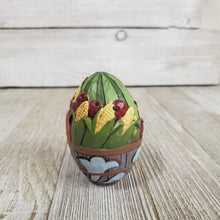 Jim Shore Little Miniature Harvest Basket Egg