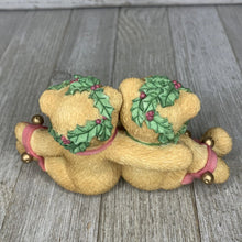 Cherished Teddies "Bonnie & Harold Ring In The Holidays With Me" NIB