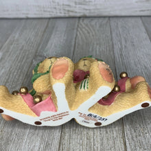 Cherished Teddies "Bonnie & Harold Ring In The Holidays With Me" NIB