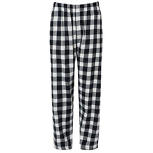 Flannel Black & White Check Lounge Pants - My Wyo Designs