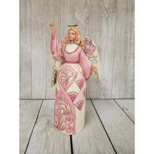 Jim Shore "Never Alone In The Fight" Pink Ribbon Angel - My Wyo Designs