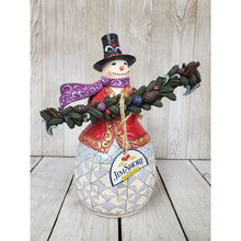 Jim Shore "Trimmed With Good Tidings" Snowman with garland - My Wyo Designs
