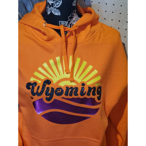 Waves of Wyoming ~Western Tropics~ Hoodie - My Wyo Designs