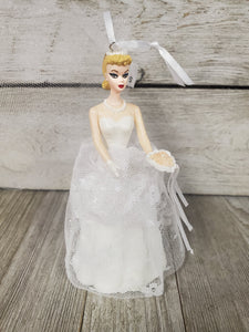 Wedding Day Barbie ~Blonde Ornament - My Wyo Designs