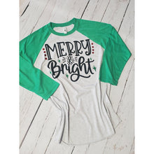 Merry & Bright Raglan Sleeve Top - My Wyo Designs