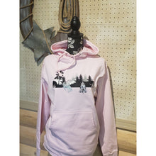 Enchanted Forest Pink Hoodie ~Blushing Pines - My Wyo Designs