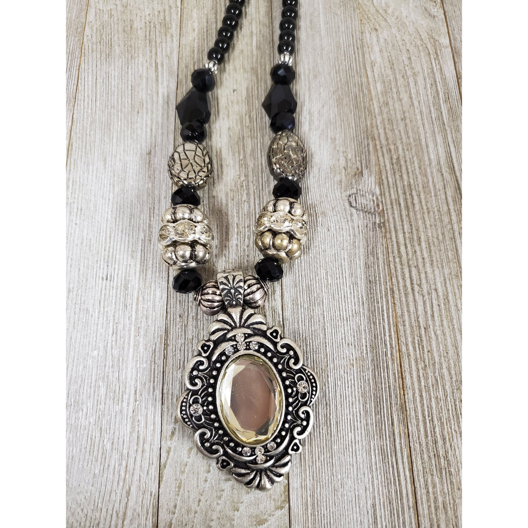 Victorian Mirror on the Wall necklace - My Wyo Designs