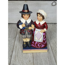 Jim Shore Miniature Pilgrim Couple  #4058844 - My Wyo Designs