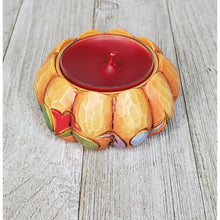 Jim Shore Tealight Miniature Pumpkin - My Wyo Designs
