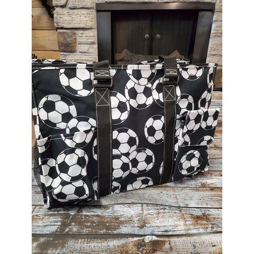 Soccer Large Utility Tote - My Wyo Designs
