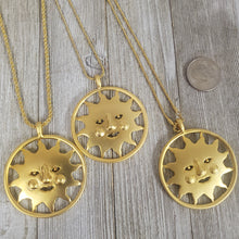 Satin Gold ~Mystical Sun~ Chain Necklace - My Wyo Designs