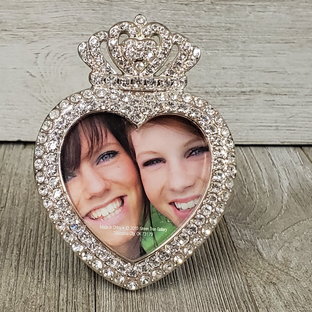 Mini Heart Crystal Frame - My Wyo Designs