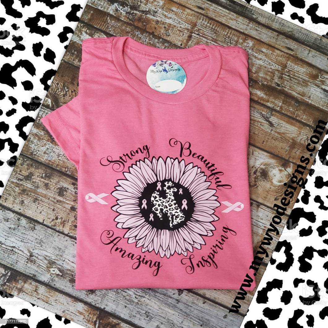 Buckin' for a Cure~You are Amazing!~ Tee - My Wyo Designs